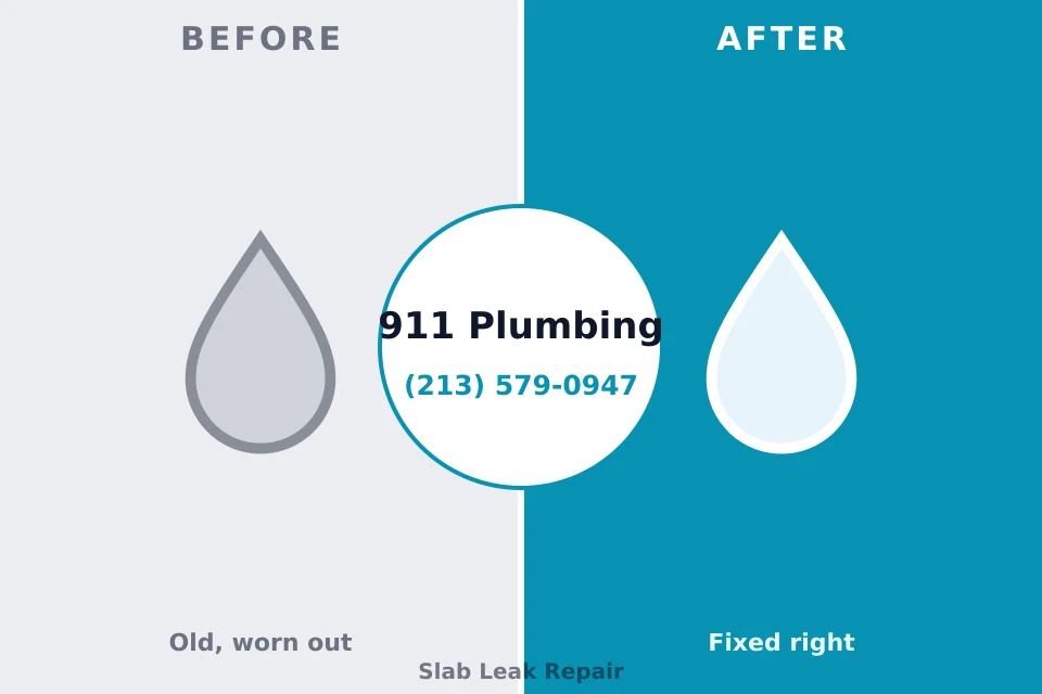 Before and after: plumbing repair Clinton, KY
